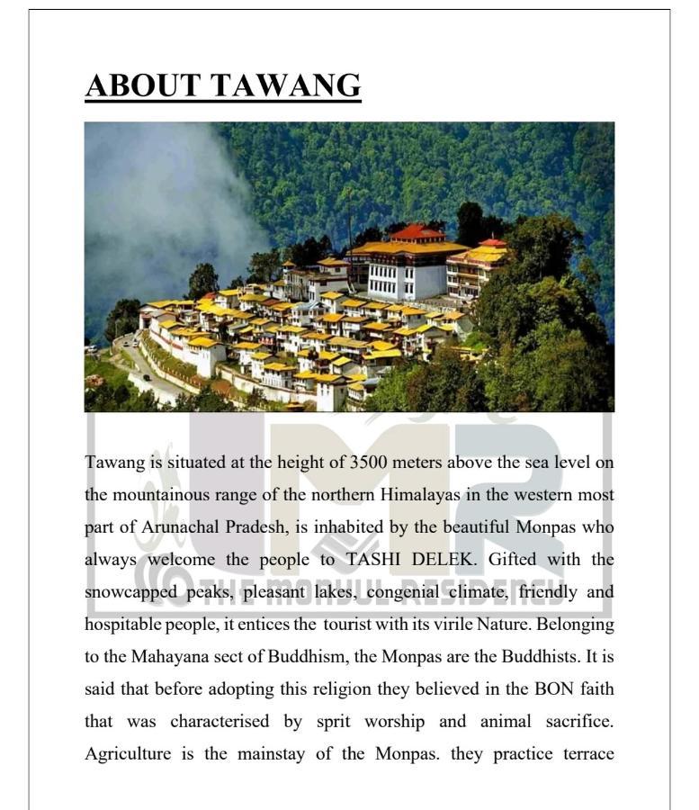 The Monyul Residency Hotel Tawang Ngoại thất bức ảnh