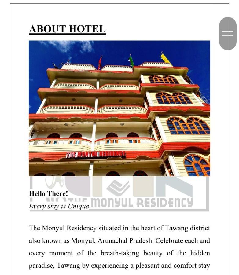 The Monyul Residency Hotel Tawang Ngoại thất bức ảnh